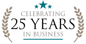 25 years in business