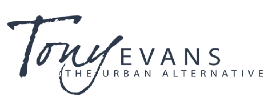 tony evans urban alternative logo social responsibility
